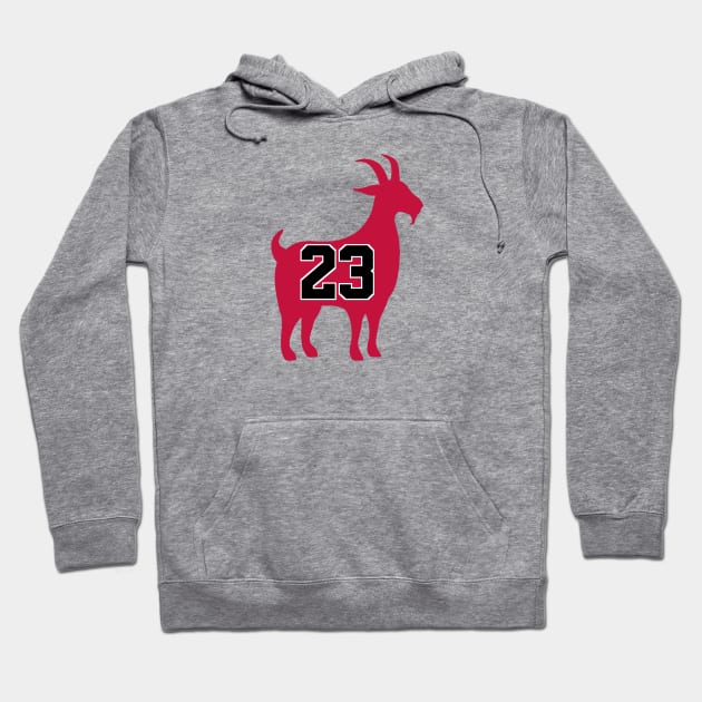 MJ Bulls Goat Hoodie by StadiumSquad